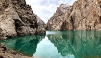  meters above sea level Kel-Suu Lake Kyrgyzstan 