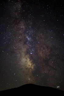  Milkyway portrait from California my first real attempt at astrophotography in  years