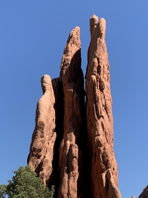  Million Year Old Formation - The Garden of the Gods Colorado SpringsCO 