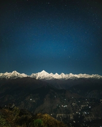  Picture of Panchachuli Peaks from Munsiyari Uttarakhand India