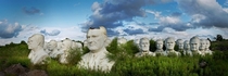  Presidential Heads Abandoned in a Virginia Field 
