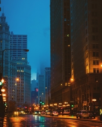  Rainy Chicago views