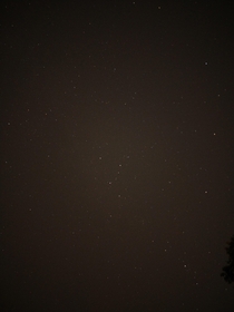  second exposure of the sky from my roof in the Indianapolis suburbs The more you zoom the more you see