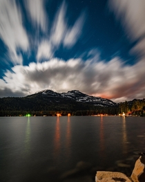  seconds at Donner Lake CA 