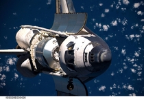  Space Shuttle Discovery in all her glory before docking with the ISS  photo NASA