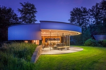  square meter circular villa located in the Netherlands 
