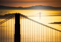  Sunrise over San Francisco Bay by Stuck in