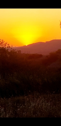  Sunset Carbon Canyon Southern California x