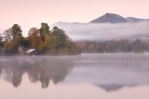  The boathouse in Derwent Water Lake District
