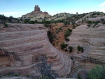  the canyon just Bellow Church Rockin the top background at Red Rock State Park Gallup New Mexico