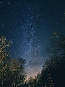  The gorgeous night sky above northern Vermont