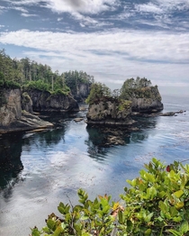  The Northwestern tip of the contiguous US Cape Flattery Washington