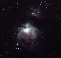  The Orion Nebula My first time shooting on a telescope