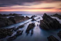  The rocky Devon coastline UK x IG jethrostebbings