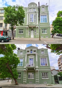  This classical early th c house in Varna Bulgaria front and side Newly restored this year