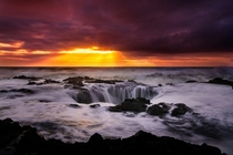  Thors Well Sunset Absolutely magnificent 