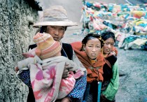  Tibetan Women with Baby by lylevincent