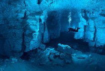  Underwater cave near Orda Russia by Orda Cave