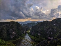  View from Lying Dragon Mountain Vietnam