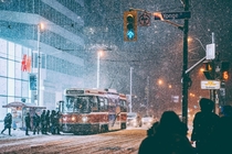  Winter in Toronto Ontario Canada