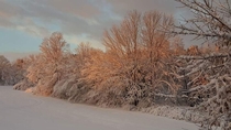  winter wonderland Kennebec County Maine