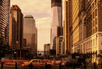  World Trade Center New York by Sunset Noir