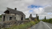  x House now used for animals to take shelter in Rural Ireland