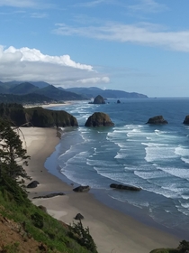  x Love At First Sight - Crescent and Cannon Beach OR with haystack rock in the background