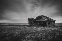  year old farmhouse in southern Alberta Still standing strong
