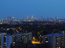A beautiful evening to enjoy Torontos skyline 