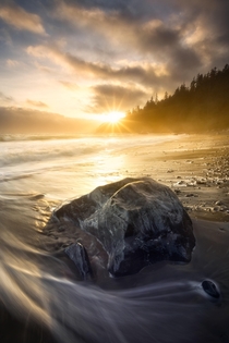 A beautiful sunset on the coast of Vancouver Island BC  jayklassy
