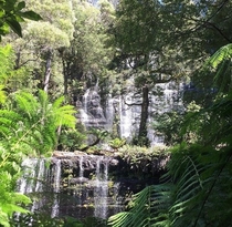 A beautiful waterfall in the Blue Mountains Sydney Australia OC 