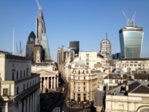 A blend of the old and new - the Bank of England and City of London 