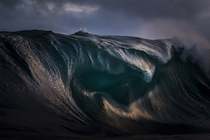 A breaking wave in New South Wales Australia by Ray Collins 