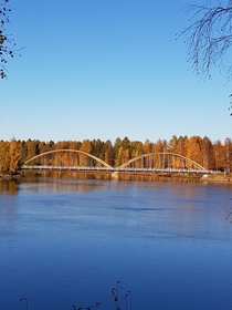 A bridge in Lieksa Finland
