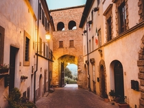 A calm street Italy