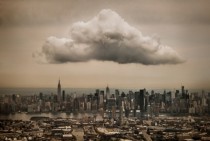A cloud over Midtown Manhattan 