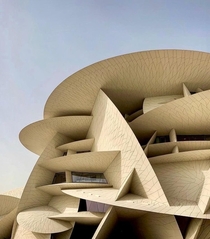 A Desert Rose Crystal Formation for the Qatar National Museum 