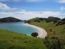 A deserted island at Bay of Islands - NZ 