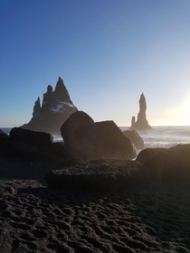 A dream come true to see black sand beaches Reynisfjara Black Sand Beach Iceland 