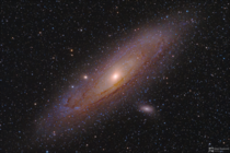 A fabulous shot of the Andromeda Galaxy by Sergey Stepanenko