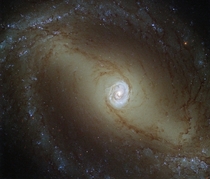 A galaxy with a glowing heart - NGC  