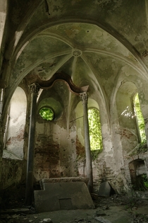 a Gothic Chapel I discovered recently - untouched for  Years x  more in the Comments