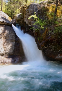 A hidden cascade in Northwest Montanas Swan Range 