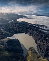 A Huge Glacier in Iceland  IG holysht