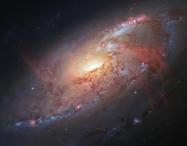 A magnificent Spiral Galaxy M captured by the Hubble