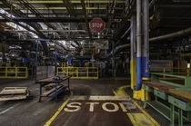 A massive vacant industrial factory OC X