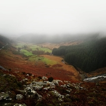 A misty day in the Wicklow Mts Ireland 