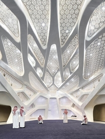 A modern mosque by Zaha Hadid