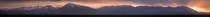 A monstrous panorama taken from the tablelands east of Mt Tom in Californias Sierra range at sunset mobile warning  resolution OC